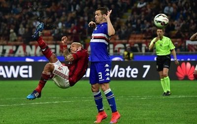 Milan: si allontana il sogno Europa, 1-1 con la Samp