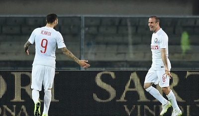 Palacio e Icardi trascinano l’Inter al successo a Verona