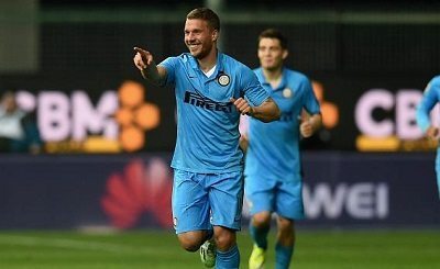 Podolski segna, l’Inter sogna l’Europa