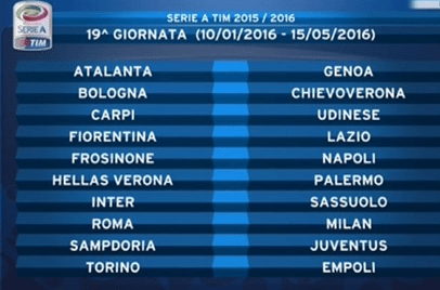 1° Giornata Serie A 2015/16 | Foto SportMediaset.it