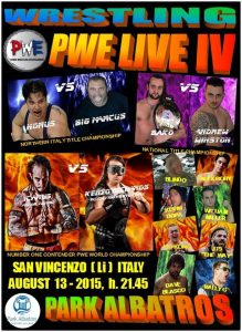 Locandina PWE Live 4 | Foto web