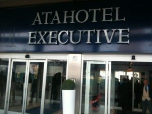 L'Ata Hotel Executive, la sede del calciomercato
