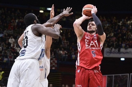 Serie A Basket, Milano scatta ma Reggio non molla