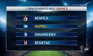 Il girone del Napoli in Champions League | Foto Twitter