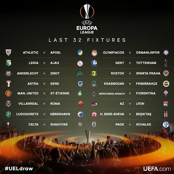 Sorteggi Europa League, l’urna non aiuta Roma e Fiorentina