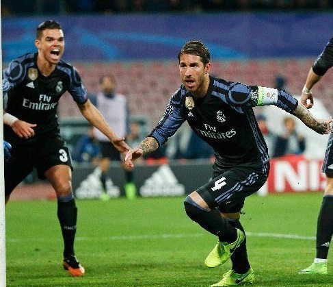 Sergio Ramos spegne i sogni Champions del Napoli