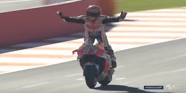 Dovizioso si arrende, Marquez conquista il sesto mondiale