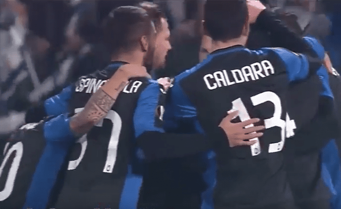 L’Atalanta completa il tris di primi in Europa League