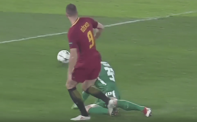 Dzeko trascina la Roma ai quarti di Champions League