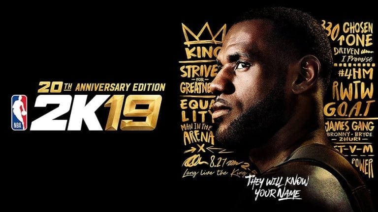 Annunciato NBA 2K19 20th Anniversary Edition : LeBron James in copertina