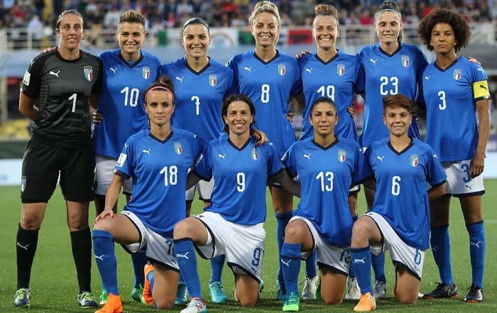 Gioia Italia, la Nazionale femminile vola al Mondiale