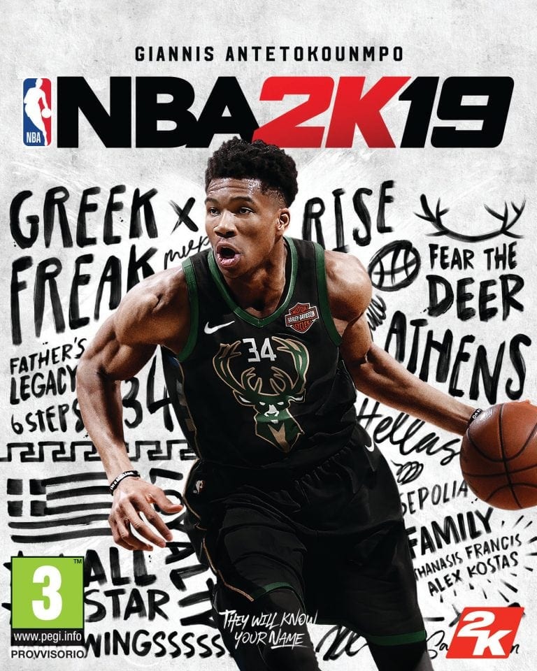 NBA 2K Standard Edition: è Giannis Antetokounmpo l’atleta in copertina