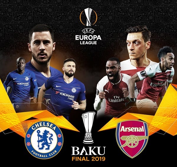 Europa League, a Baku la finale sarà tutta londinese