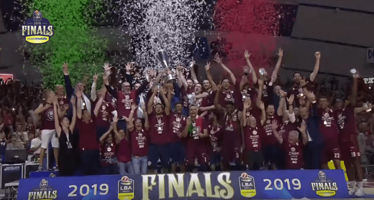 Basket, la Reyer Venezia è Campione d’Italia 2018/19