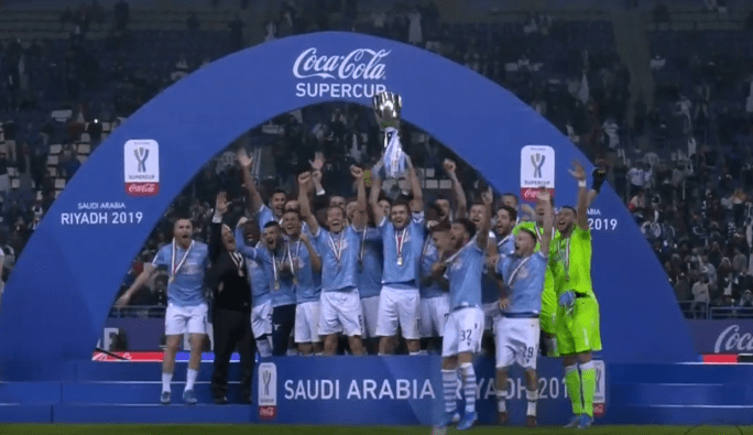 La Lazio batte ancora la Juve e conquista la Supercoppa