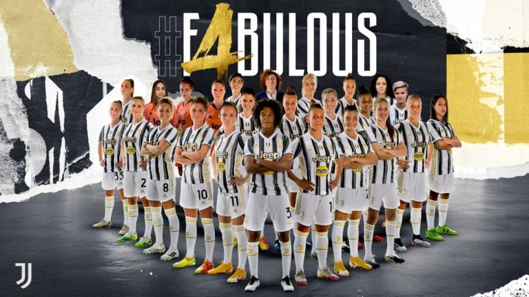 F4BULOUS, Juventus Femminile vince il 4° Scudetto di fila