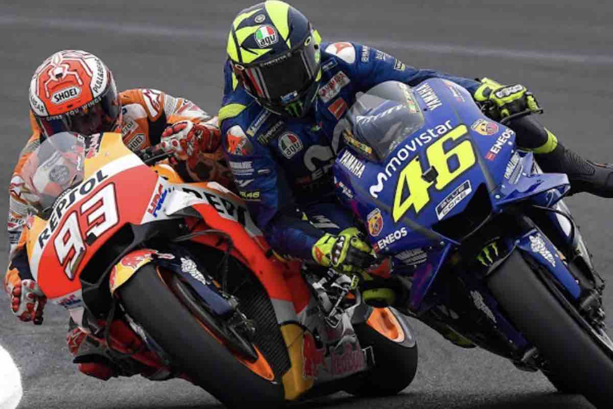Marquez contro Rossi