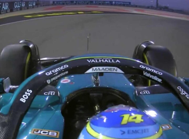 Alonso in pista