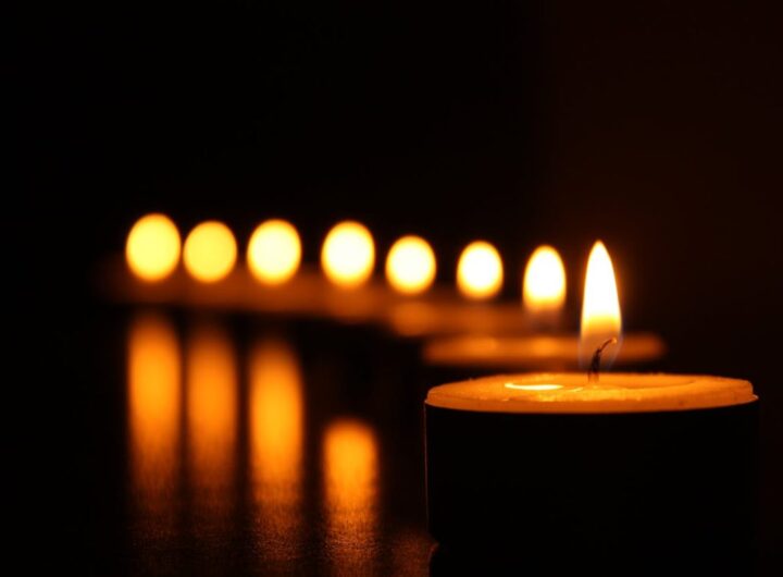 candele lutto