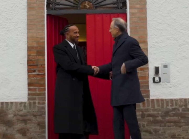 Hamilton a Maranello