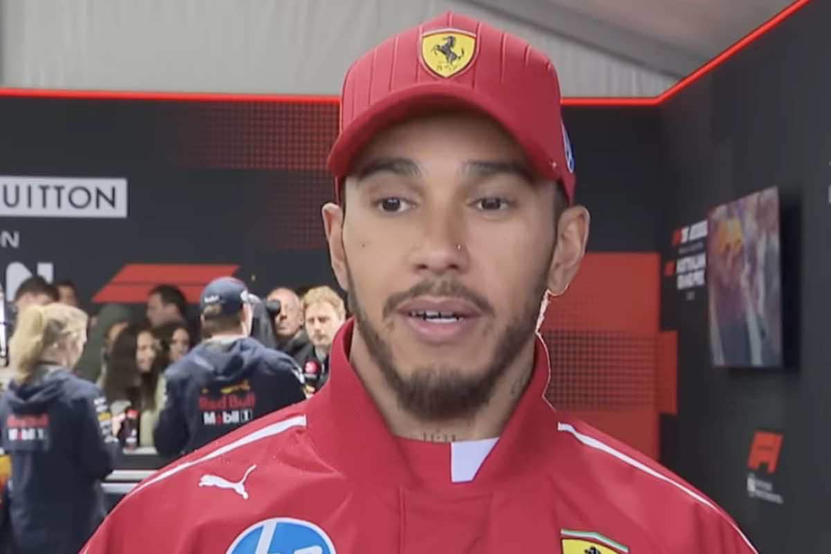 Lewis Hamilton intervistato da Sky
