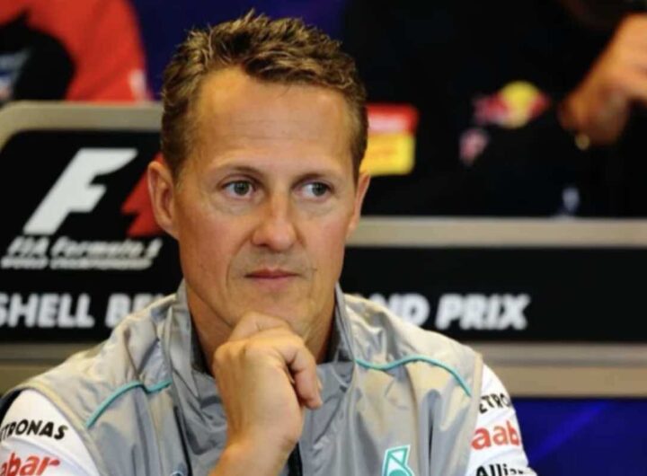Michael Schumacher in conferenza