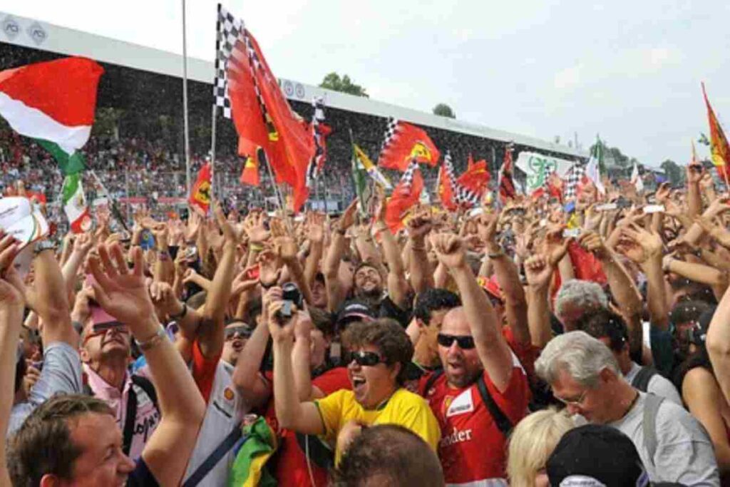 I tifosi della Ferrari