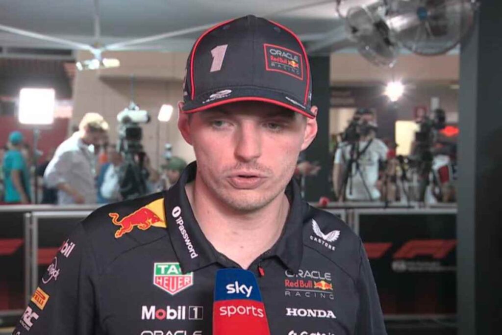 Intervista a Verstappen