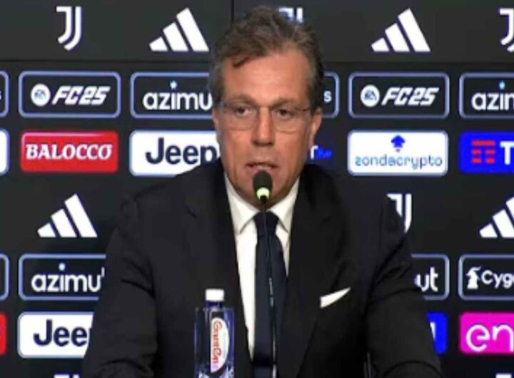 Giuntoli in conferenza