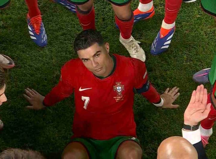 Cristiano Ronaldo, attaccante dell'Al Nassr