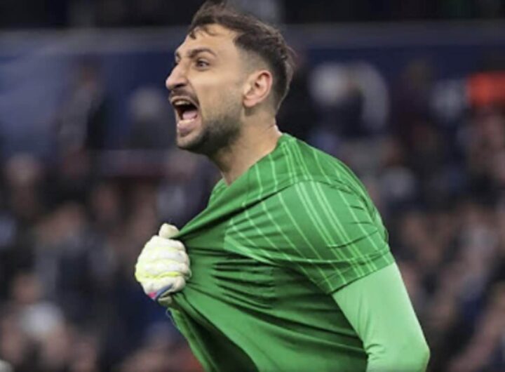 Donnarumma esulta