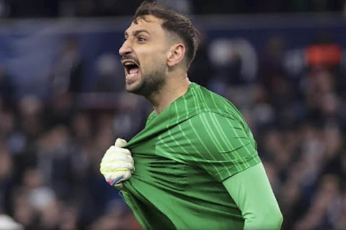 Donnarumma esulta