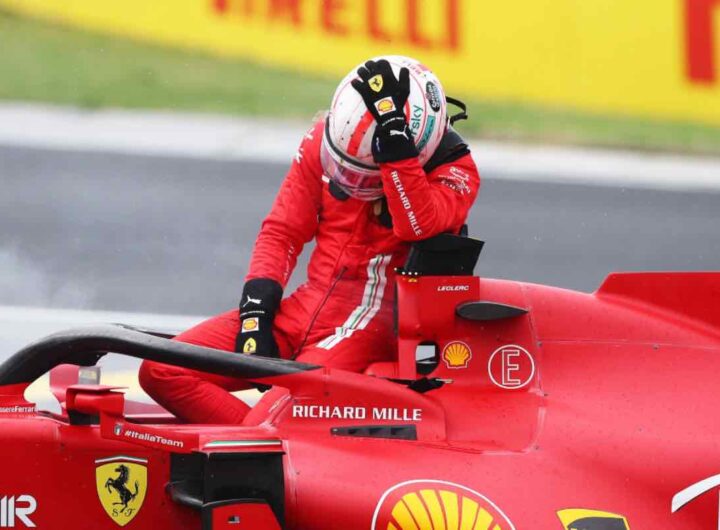 Ferrari monoposto pilota