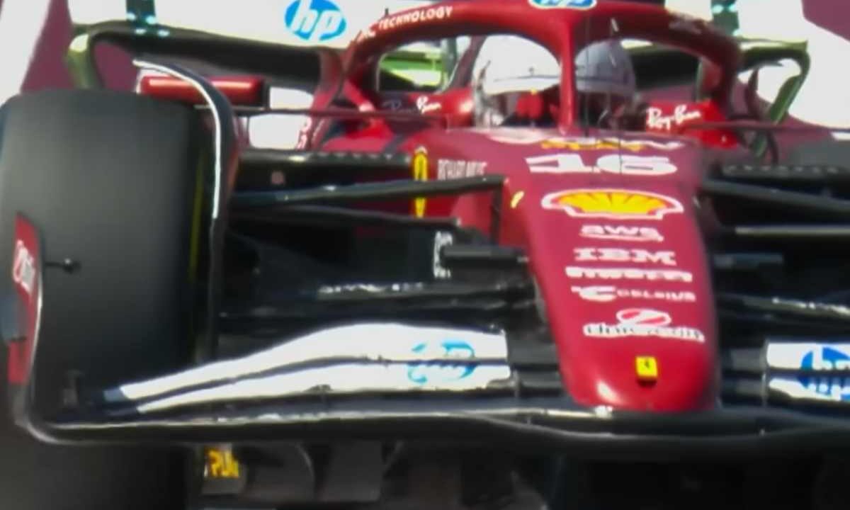 Ferrari in pista