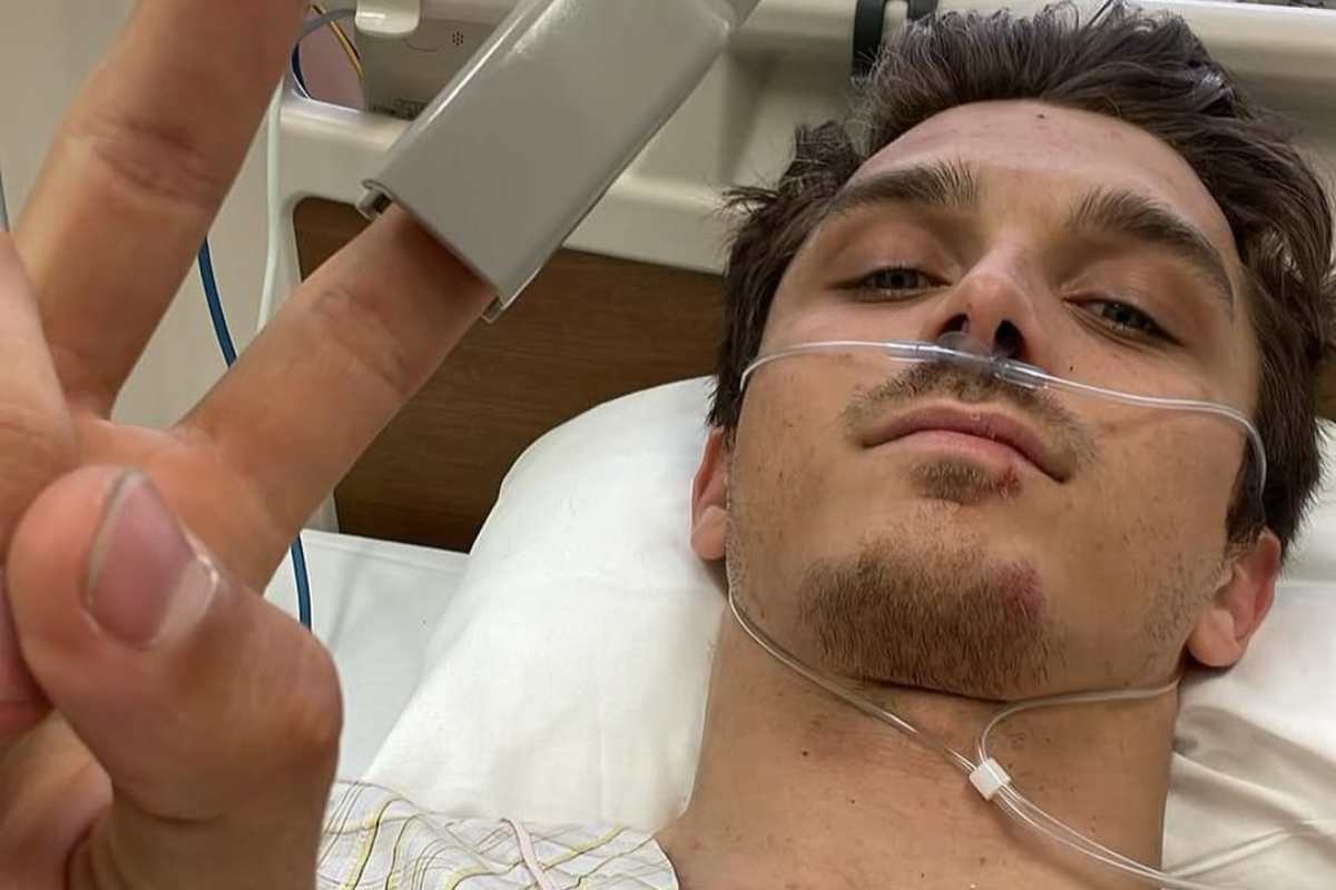 Luca Marini incidente 
