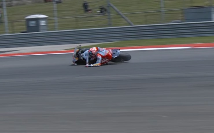 Marquez Jerez caduta
