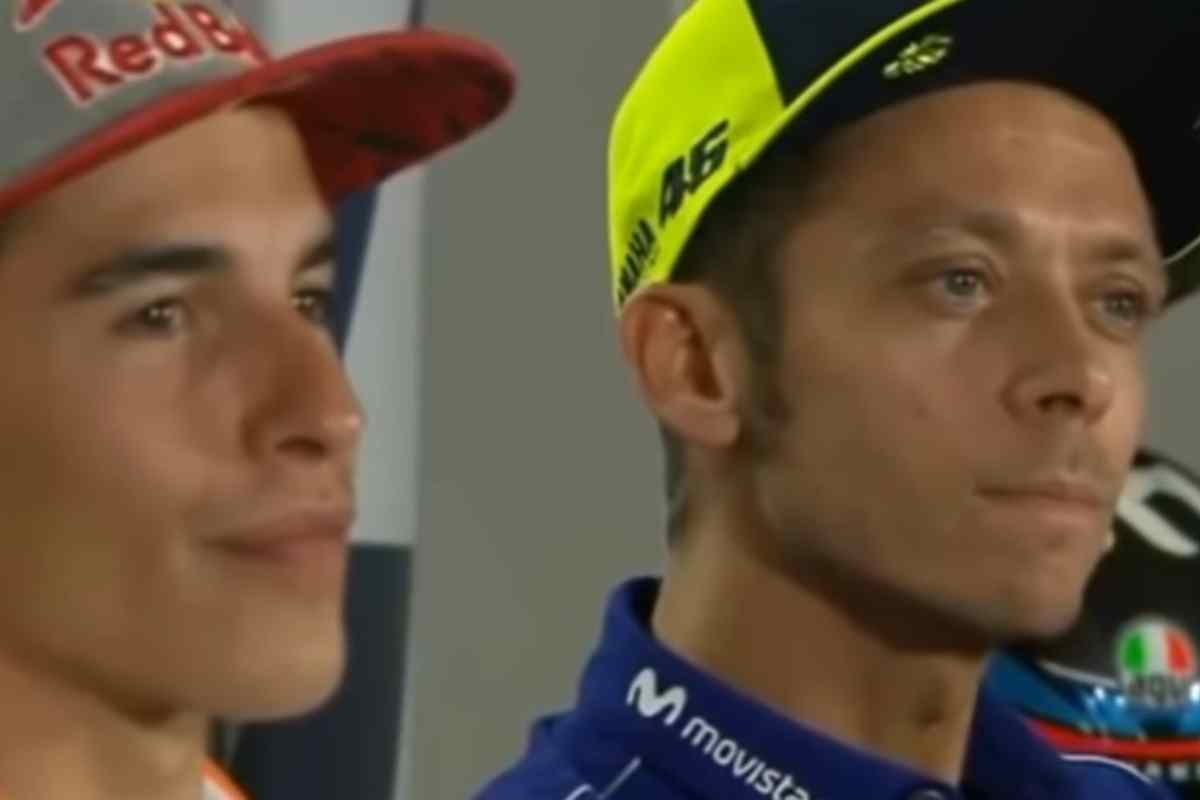 Marc Marquez e Valentino Rossi