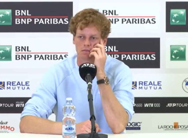 Sinner in conferenza stampa