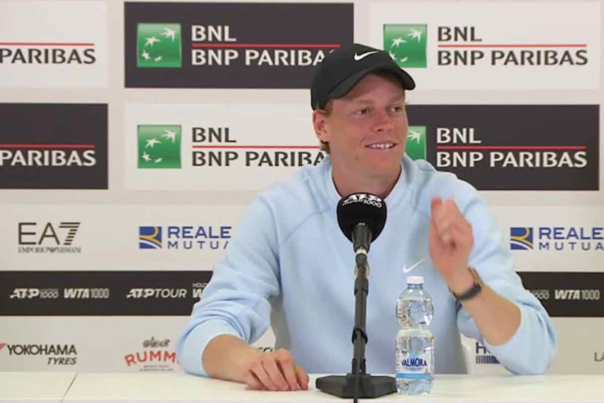 Sinner ride in conferenza