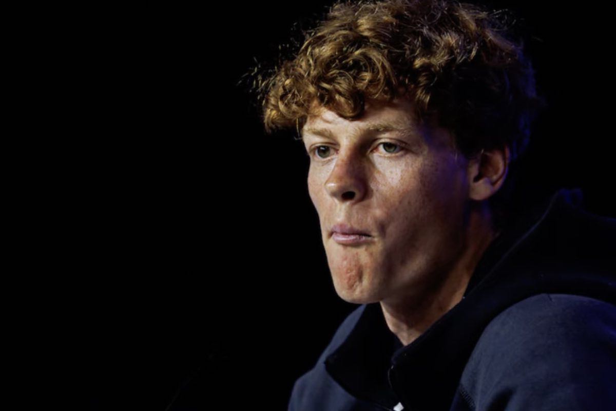 Jannik Sinner triste