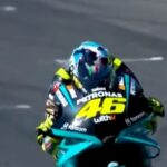 Valentino Rossi in pista