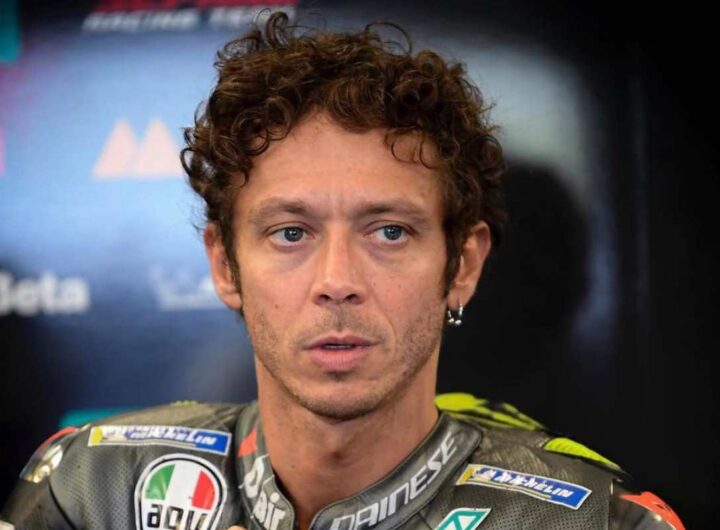 Valentino Rossi incidente