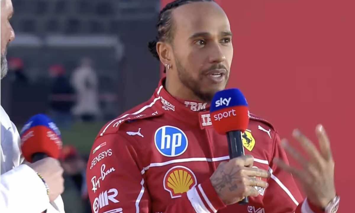 Lewis Hamilton a Sky