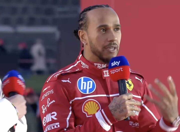 Lewis Hamilton a Sky
