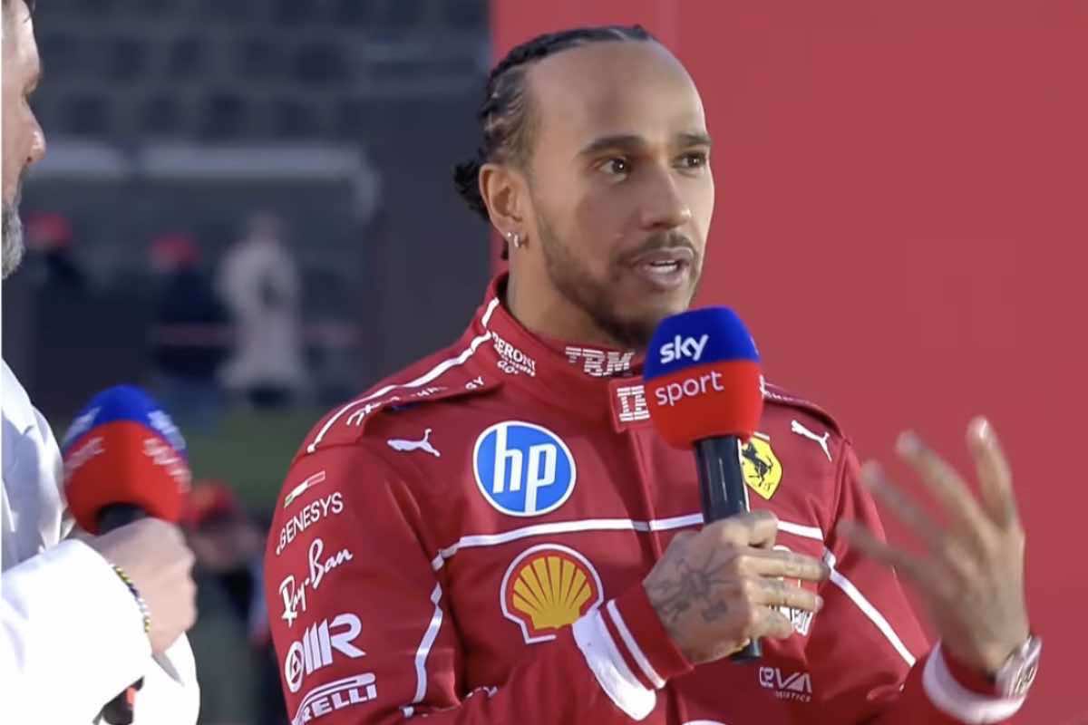 Lewis Hamilton a Sky