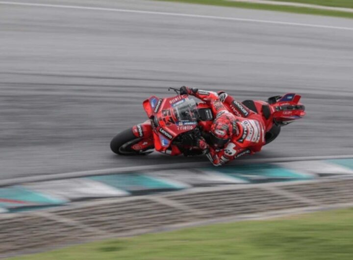Bagnaia in pista