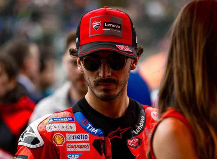 Pecco Bagnaia shock
