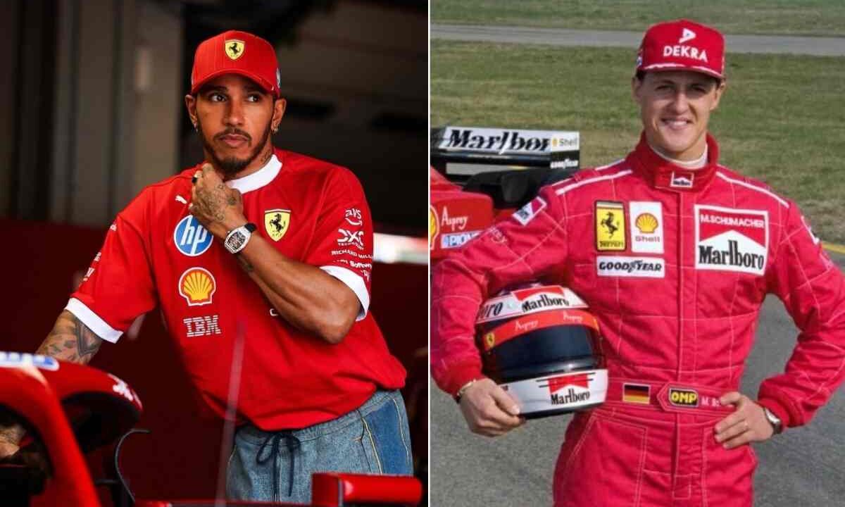 Hamilton parallelo con Schumacher