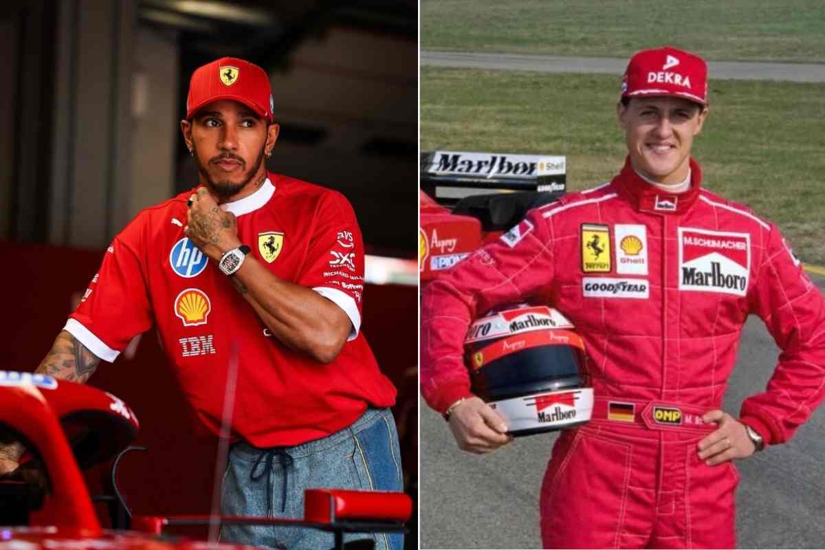 Hamilton parallelo con Schumacher
