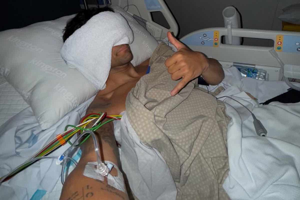 Infortunio in MotoGP